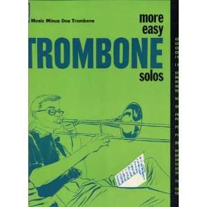  MORE EASY TROMBONE SOLOS; Music Minus One, MMO 7074 
