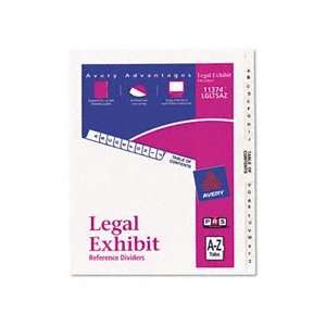  Avery 11374   Avery Style Legal Side Tab Divider, Title A 