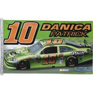 NASCAR Danica Patrick 3 by 5 Foot Flag: Sports & Outdoors