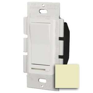  LUXDM600 12 I Single Pole 600W Paddle Dimmer, Ivory