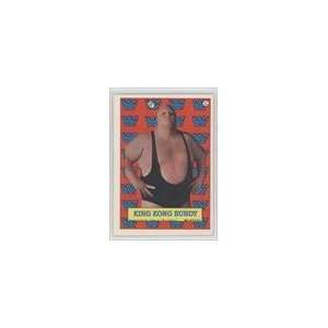   : 1987 Topps WWF Stickers #12   King Kong Bundy: Sports Collectibles