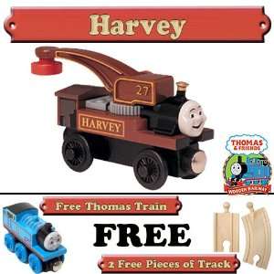  Harvey from Thomas The Tank Engine Wooden Train Set   Free 