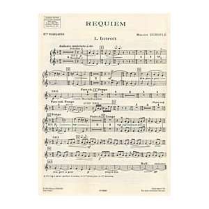 Requiem (reduced orchestration) Violin 1 Part  Sports 