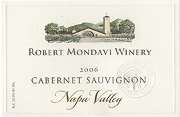 Robert Mondavi Napa Valley Cabernet Sauvignon (375ML half bottle) 2006 