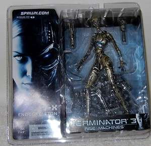 Terminator 3 Rise of The Machines T X Endoskeleton Figurine McFarlane 