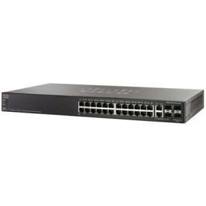   SYSTEMS SF500 24P K9 NA 24 Port Stackable PoE