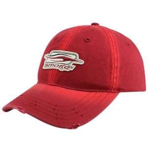  #14 Tony Stewart Red Smoke Sandblaster Adjustable Hat 