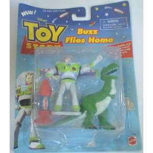  Toy Story Buzz Lightyear and Rex Figure Set Toys & Games