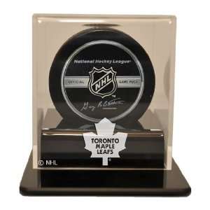  Toronto Maple Leafs Hockey Puck Display Case Sports 