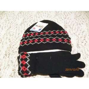  Magic Girls Black Hat Gloves Set Baby