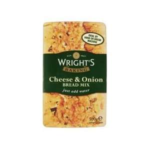 Wrights Cheese and Onion Bread Mix 500g  Grocery & Gourmet 