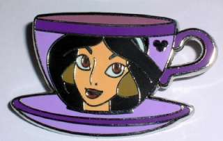 JASMINE * Princess Tea Cup * Hidden Mickey * Disney Pin  