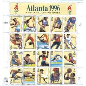 1996 OLYMPICS GAMES ATLANTA #3086 Pane of 20 x 32 cents US Postage 