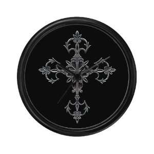  Large Cross Cool Wall Clock by CafePress: Home & Kitchen