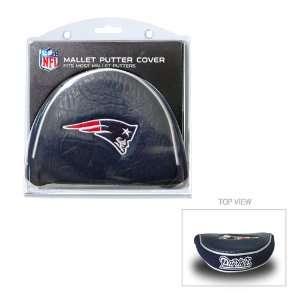  New England Patriots NFL Putter Cover   Mallet: Sports 