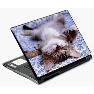 15.4 Univerval Laptop Skin Decal Cover   Cute Kitty 