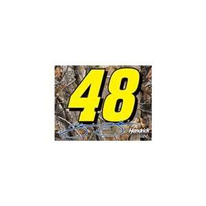 Jimmie Johnson Camouflaged Number Ultra Decal:  Sports 