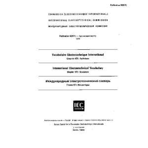  IEC 60050 471 Ed. 1.0 t:1984, International 