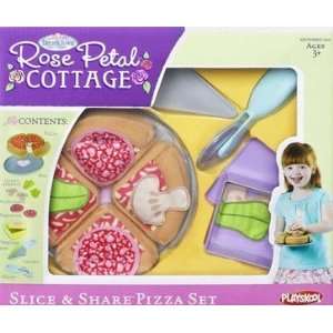  Rose Petal Cottage Slice & Share Pizza Set: Toys & Games