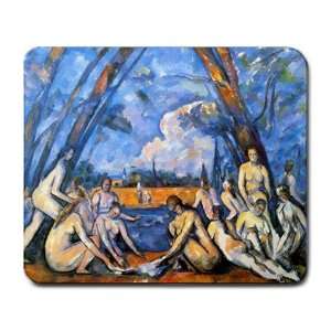  Large Bathers 2 By Paul Cezanne Mouse Pad