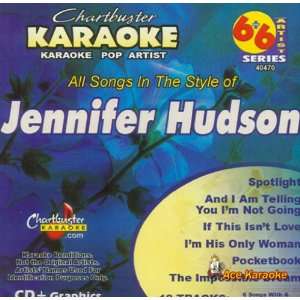   Karaoke 6X6 CDG CB40470   Jennifer Hudson Musical Instruments
