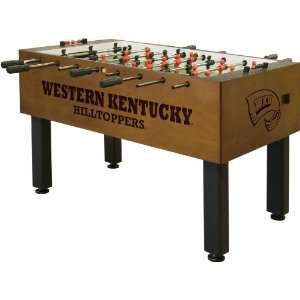    Western Kentucky University Logo Foosball Table