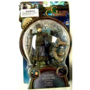   Compass 3.75 Figure Tartar With Grey Wolf Variant Toys & Games