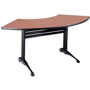   Industries Talon 67 x 24 inch Crescent Folding Table