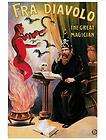 Fra Diavolo Magician in Wizard Hat Conjuring the Devil • Modern 