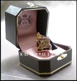AUTHENTIC JUICY COUTURE RUSSIAN FEZ HAT CHARM NIB  