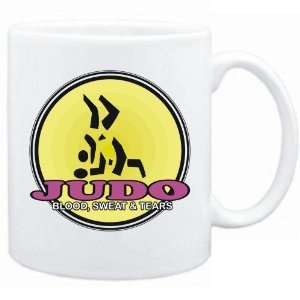    Judo  Blood , Sweat & Tears Retro  Mug Sports