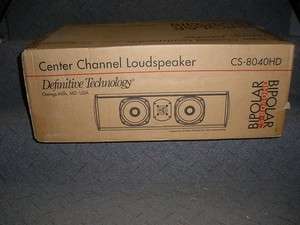 Definitive Technology CS 8040HD Center Channel Speaker 093207078378 