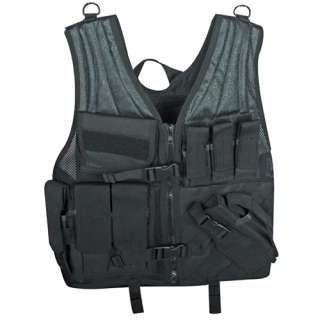   DRAW TACTICAL VEST   Many Pockets For Gun/Ammo, Fits Most Sizes  