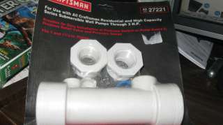 Craftsman Submersible Pump Manifold  