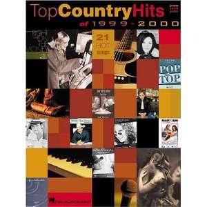  Top Country Hits of 1999 2000 (9780634015618): Hal Leonard 