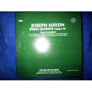   Joseph Haydn String Quartets   Volume VIII   Opus 76 (complete): Music