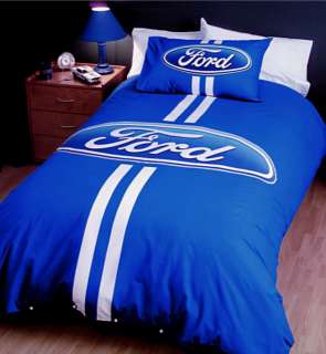 OFFICIAL FORD LOGO BLUE~Queen Quilt Doona Cover Set  