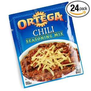 Ortega Chili Seasoning Mix, 1.25 Ounce Grocery & Gourmet Food