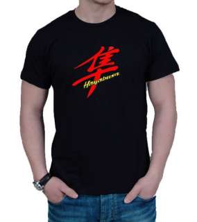 Brand New HAYABUSA Black T shirt S,M,L,XL,XXL  