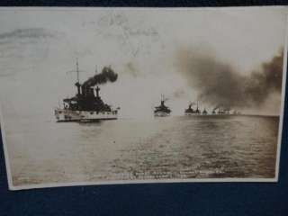 Great White Fleet Enters Puget sound 1908  
