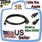 Micro HDMI TV Cable for Samsung ST5000 PL150 ES70 TL500
