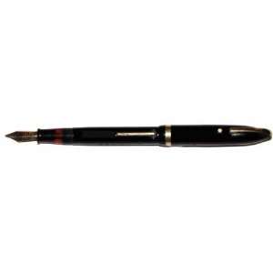  Sheaffer Vintage Balance Fountain Pen in Black with Gold 