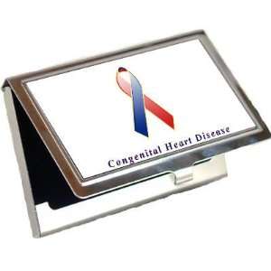  Congenital Heart Disease Awareness Ribbon Business Card 
