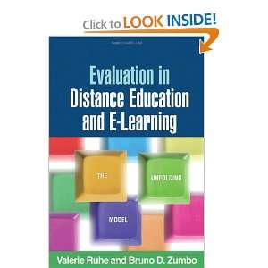 Evaluation in Distance Education and E Learning The Unfolding Model 