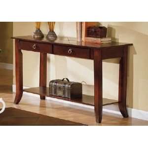  Nice Solid Wood Classic Sofa Table w/ Drawers: Home 