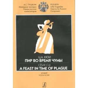  A feast in time of plague. Vocal score. With lyrics in 