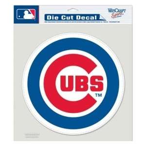Chicago Cubs MLB Decal 8x8 Color 