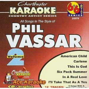  Karaoke Phil Vassar Music