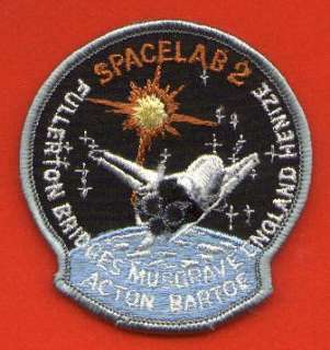 CHALLENGER SPACE SHUTTLE MISSION 51F   SPACE PATCH  