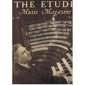  Etude Music Magazine. 1937 May Vol 55 #5 Books